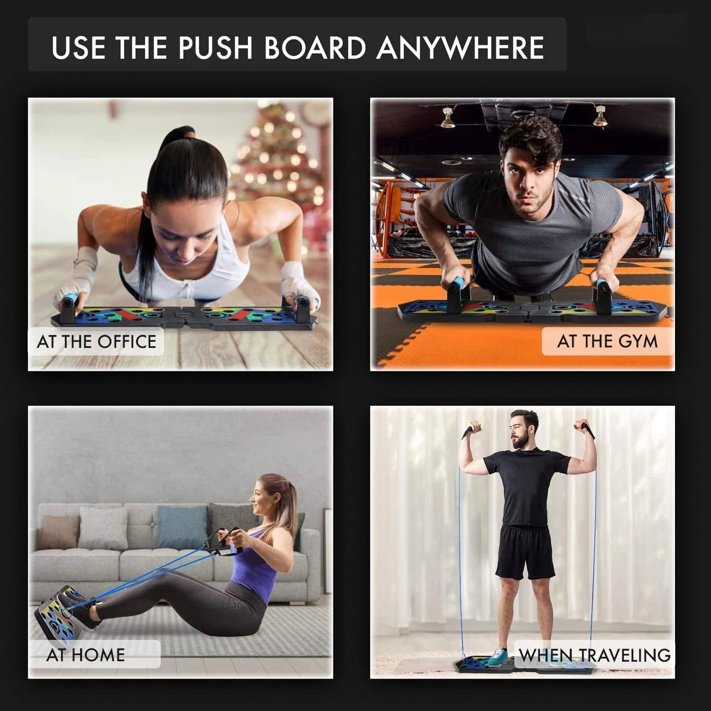 Multifunctional Push Up Training Board